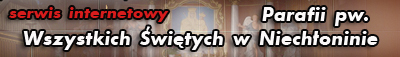 Parafia Wszystkich �wi�tych w Niech�oninie